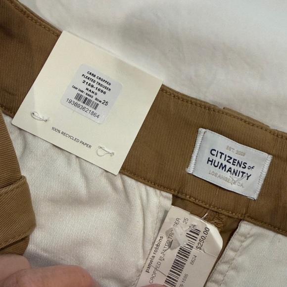 New with tags! Citizens Tan Wide-Leg Pants - Picture 4 of 6